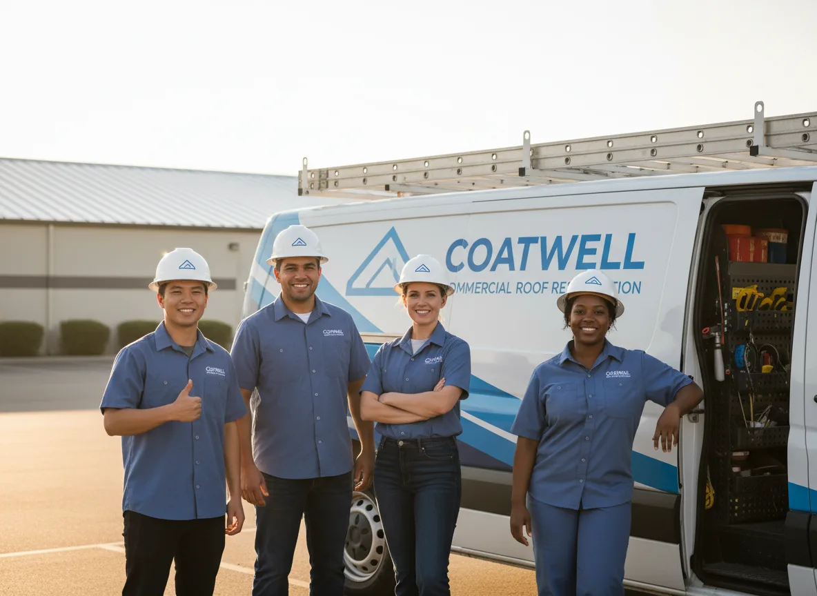 Commercial roof coating company in Stronghurst, IL